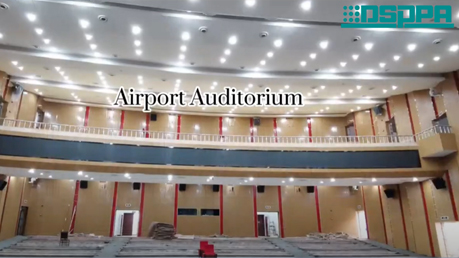 Hệ thống tăng cường âm thanh chuyên nghiệp | thính phòng sân bay yibin