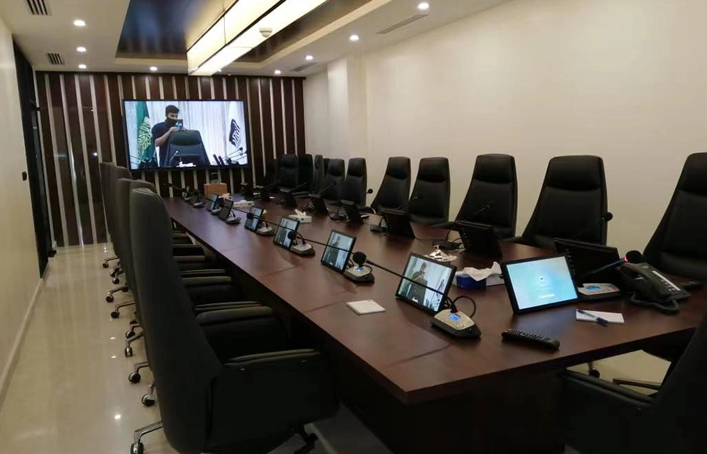 Hệ thống hội nghị âm thanh thông minh cho tòa nhà văn phòng ở Ả Rập saudi