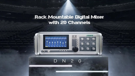 Giải pháp Máy trộn kỹ thuật số gắn giá 20 kênh cho hội nghị DN20