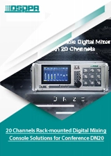 Giải pháp Máy trộn kỹ thuật số gắn giá 20 kênh cho hội nghị DN20