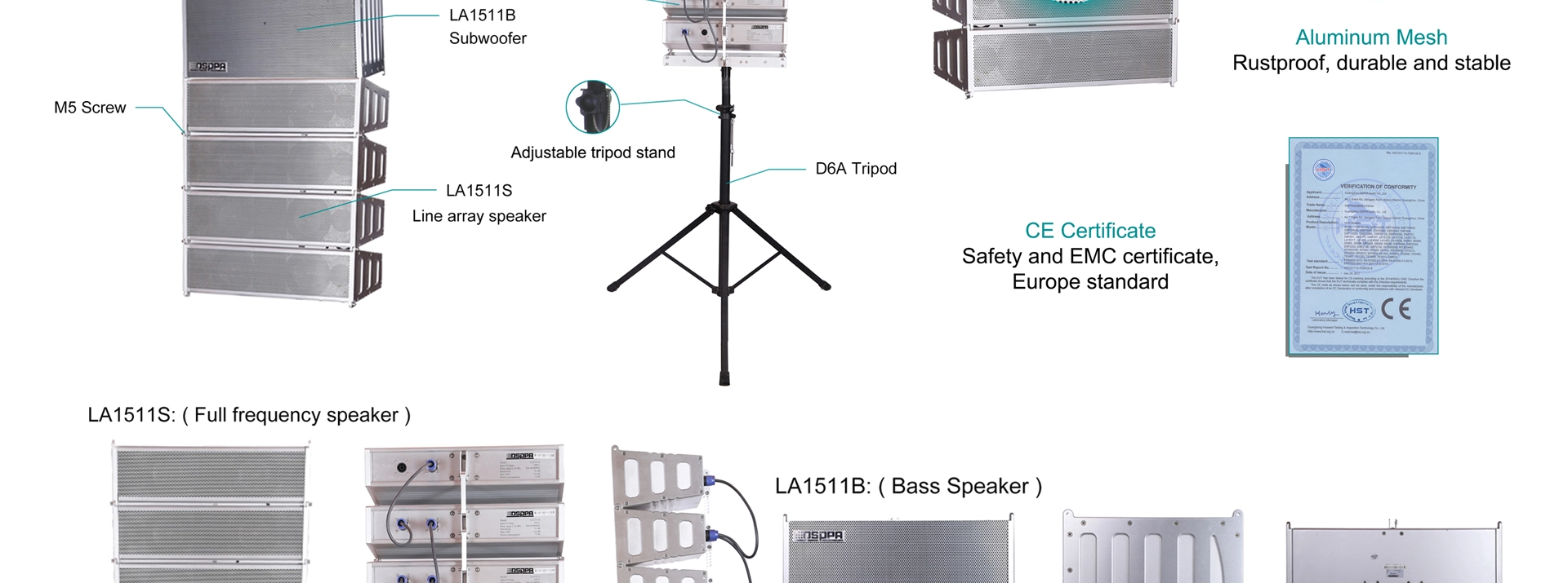 Loa mini Array 300W