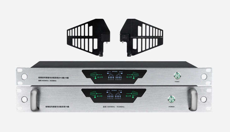 16 channel high frequency signal amplification and compensation system 1