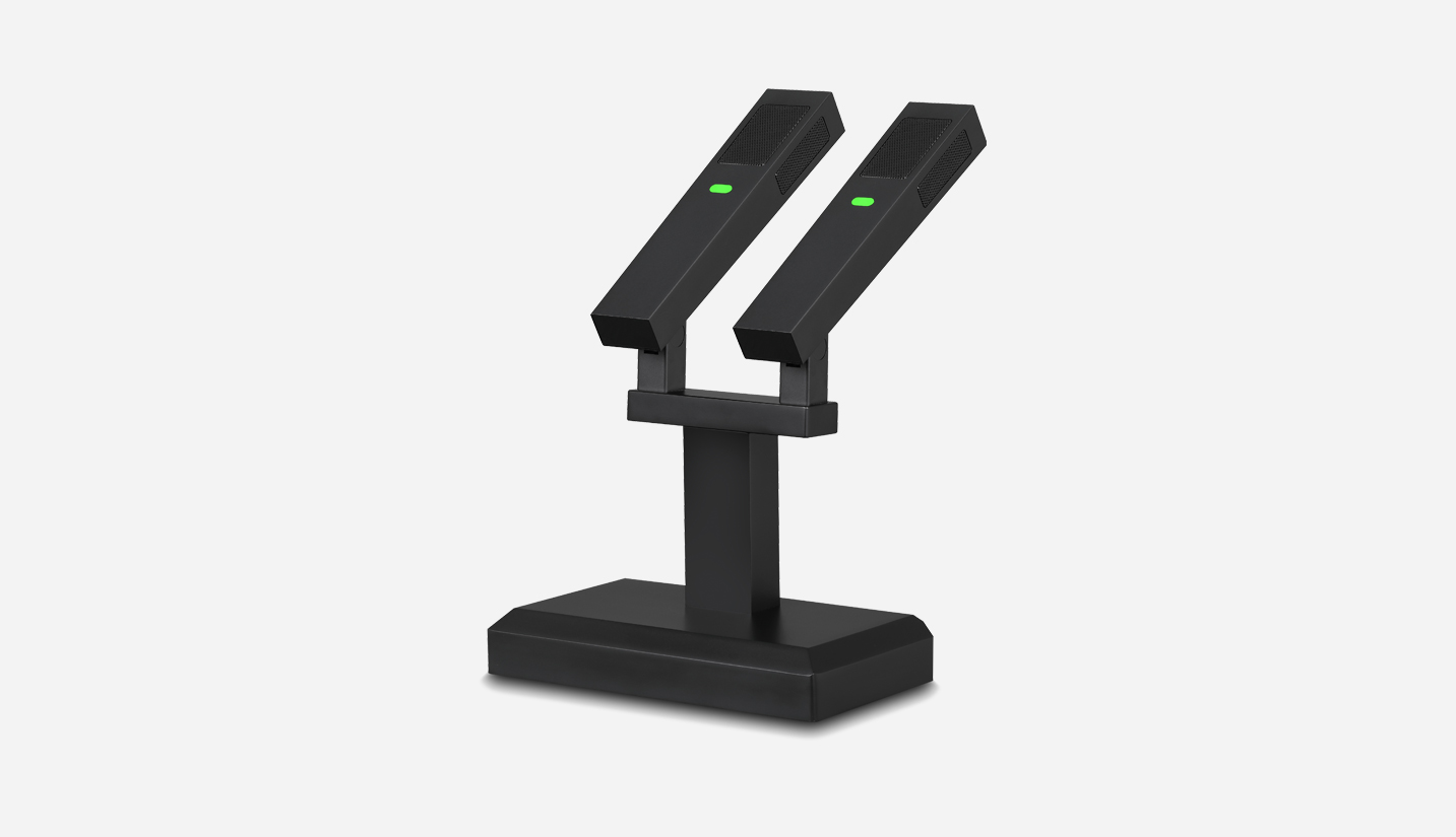 Dual Poles Lecture Microphone - 翻译中...