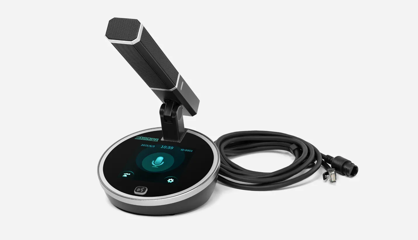 Desktop Digital Conference System Delegate Unit with Voting - 翻译中...