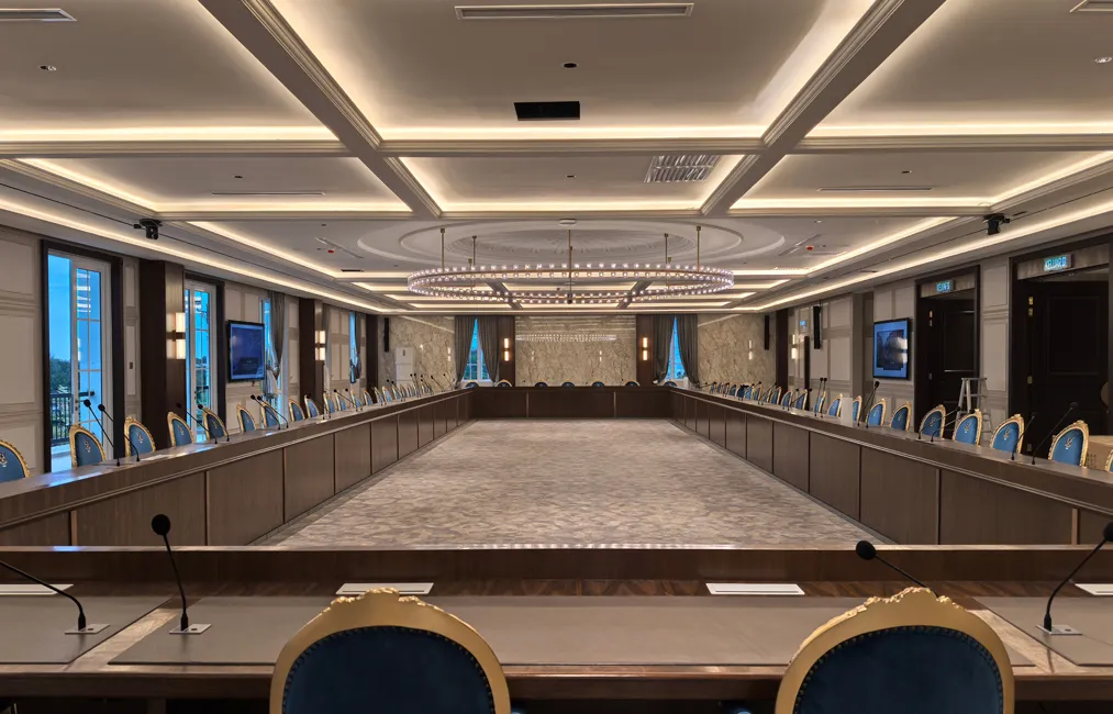 IP Intelligent Audio Conference System for Kompleks Satria Pertiwi, Malaysia - 翻译中...