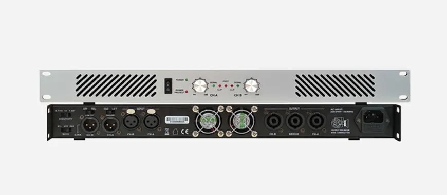 Dual-Channel Digital Power Amplifier (1U) - 翻译中...