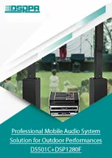 Professional Mobile Audio System Solution for Outdoor Performances D5501C+DSP1280F - 翻译中...