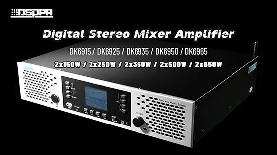 Series All-In-One Digital Stereo Mixer Amplifier DK6915 - 翻译中...