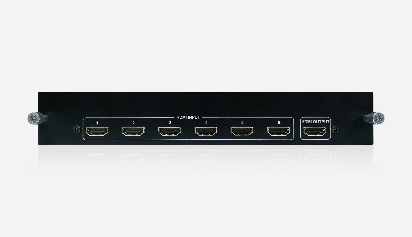 HDMI 6×1 Video Matrix Module - 翻译中...