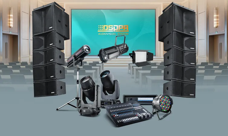 Integrated Professional Audio, AV and Lighting Solution for Small Multi-Functional Halls - 翻译中...